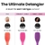 Escova para Cabelos Enrolados e Encaracolados Tangle Teezer Detangling Hairbush - Roxa - Ella's  Store