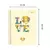 Caderno Colegial 10 Matérias Ursinhos Carinhosos Amarelo Love