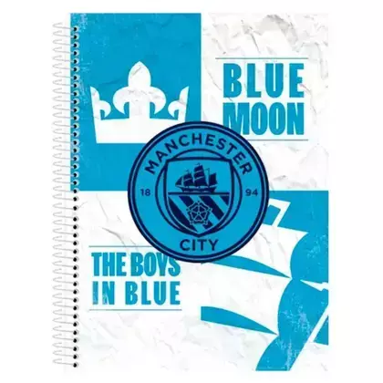 Caderno univ 10 Matéria 160Fl Manchester Blue Moon
