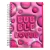 Caderno Smart Universitário Bubble Rosa