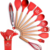 Kit C/12 Utensílios De Cozinha Silicone Cabo Madeira Cor:Vermelho - comprar online