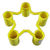 Trava Roda 5X19 Chevrolet Montana Tracker Jogo 4 Peças CD1014 - loja online