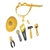 KIT DE FERRAMENTAS INFANTIL CINTO CAPACETE COM ACESSORIOS CHAVES ALICATE