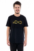 Camiseta em algodão 30.1 Infinito Tour Galaxia com assinatura