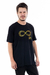 Camiseta em algodão 30.1 Infinito com assinatura na internet