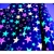 Tnt Estampado Estrela Neon 50,00m X 1,40m Brilha Na Luz Negra - Reino da Festa