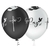 Balão Bexiga Paz Fé e Gratidão Branco/Preto 10 Polegadas com 25 Unidades na internet