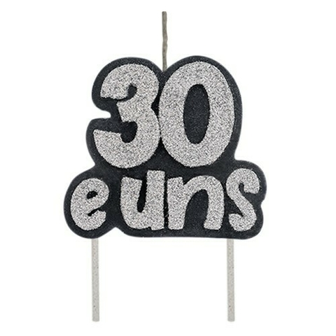 Vela De Aniversário 30 E Uns - comprar online