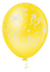 Balão Bexiga Borboletas Sortido 10 Polegadas com 25 Unidades