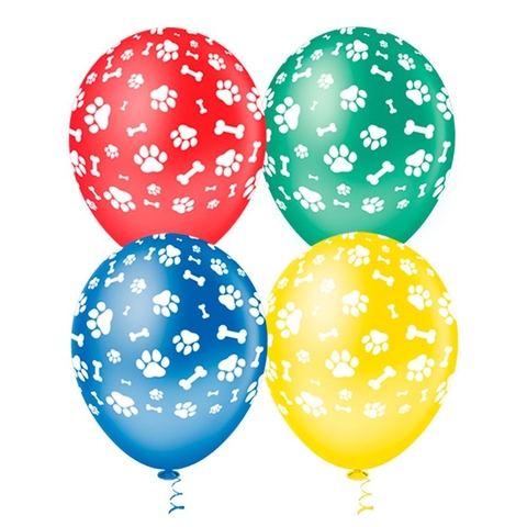 Balão Bexiga Caninos Sortido 10 Polegadas com 25 Unidades - comprar online