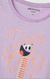 Blusa Infantil Menina Estampada Roxa - loja online
