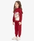 Conjunto Infantil Blusa Com Calça De Moletom Vermelho na internet