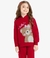 Conjunto Infantil Blusa Com Calça De Moletom Vermelho - comprar online