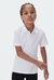 Camisa Polo Infantil Menino Manga Curta Branca (53E6) - comprar online