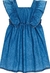 Vestido Jeans Infantil Com Babado - comprar online