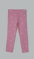 Calça Legging Rosa Estampada