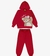 Imagem do Conjunto Infantil Blusa Com Calça De Moletom Vermelho