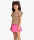 Conjunto Infantil Blusa Com Shorts Saia Marrom - comprar online