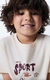 Conjunto Curto Infantil Menino - Off White na internet