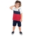 Conjunto Infantil Menino Azul e Vermelho