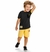 Conjunto Infantil Menino Kyly Cinza e Amarelo