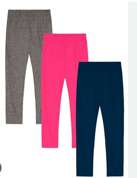 Calça Legging Infantil Menina Cotton