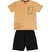 Conjunto Marrom e Preto Kyly