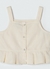 Blusa Regata Infantil Menina Cropped - comprar online