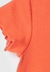 Imagem do Blusa Infantil Menina Laranja Com Frufru