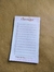 Bloquinho Checklist Rosa - Papel Sulfite 75g - 50 Folhas - comprar online