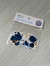 Rosas Azul - Adesivo Transparente a prova de água - comprar online