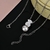 Collar con Dije "Tierno Osito" sobre un Perla - comprar en línea