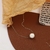Collar Estilo Francés con una Perla. (Plata Chapado en Oro) - comprar en línea
