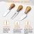 Tabla Para Quesos De Madera De Bambú 4 Capas 3 Cuchillos - tienda en línea