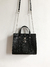 Cartera Barletta - P.U. crocco negro - Simona Collezione