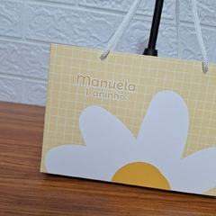 Sacolinha Margaridas Amarelo - comprar online