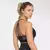 Top C/ Bojo Removível Puma Low Impact Risktaker Bra - Preto+Cinza P - REBEL SHOP