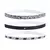 Faixas de Cabeça Nike Swoosh Sport Headbands Pack de 3 Preto/Branco Unissex - comprar online