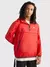 Jaqueta Tommy Jeans Popover Chicago Corta-vento Dobrável Vermelho M - comprar online