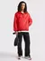 Jaqueta Tommy Jeans Popover Chicago Corta-vento Dobrável Vermelho M - REBEL SHOP