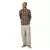 Camisa Barten Manga Longa Carhartt WIP Xadrez Marrom Buckeye M - COMET SHOP