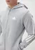 Imagem do Moletom Adidas Capuz Zíper Future Icons Três Listras Cinza Claro G