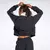 Jaqueta Reebok CLASSICS FRANCHISE TRACK JACKET Feminina Preto e Branco M - loja online