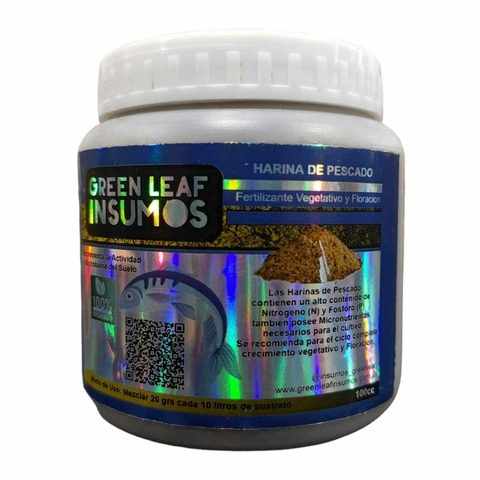 GREEN LEAF HARINA DE PESCADO 100G