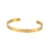 Bracelete Estrela de Cristal Banhado a Ouro 18k