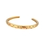 Bracelete Estrela de Cristal Banhado a Ouro 18k