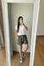 Short Gabardina Print
