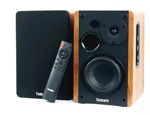 Caixa De Som Ativa Monitor Áudio Bluetooth Pendrive Usb Rca