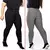 Imagem do Kit 03 calças femininas plussize lisa, mescla e estampado (sortido)-promoção-