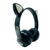 Imagem do Fone Basike Headphone Infantil Bluetooth Com LED Gatinho FOM-9025 (FONBSK09025)